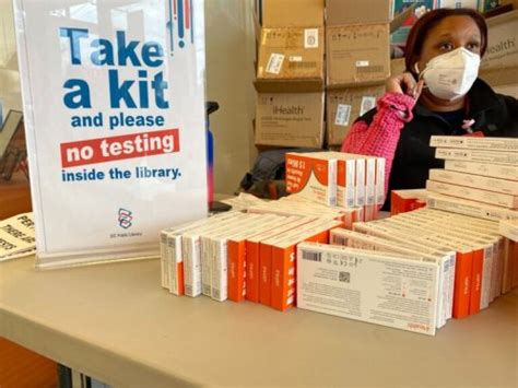 DC to distribute free COVID-19 tests at local libraries